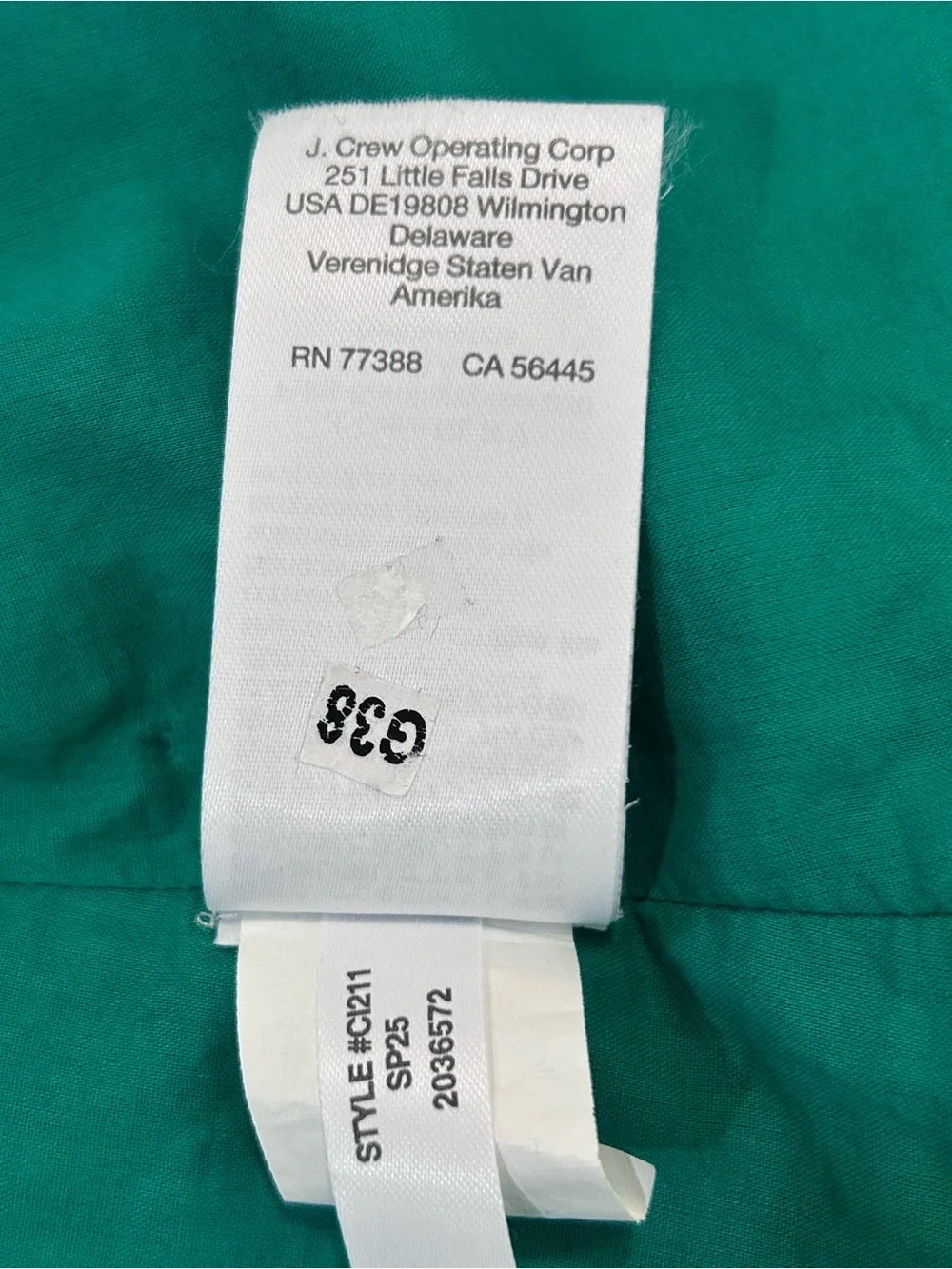 J. Crew Green Floral Short-Sleeve Midi Dress 4 - Picture 12 of 16